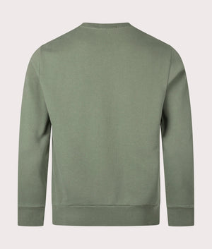 Loopback Terry Sweatshirt in Cargo Green by Polo Ralph Lauren. EQVVS Shot.