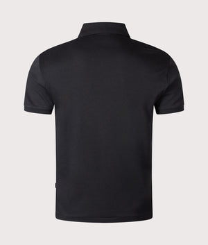 Custom Slim Fit Polo Shirt. Shot by EQVVS. Back shot.