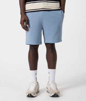 Athletic Sweat Shorts in Channel Blue by Polo Ralph Lauren. EQVVS Front Angle Shot.