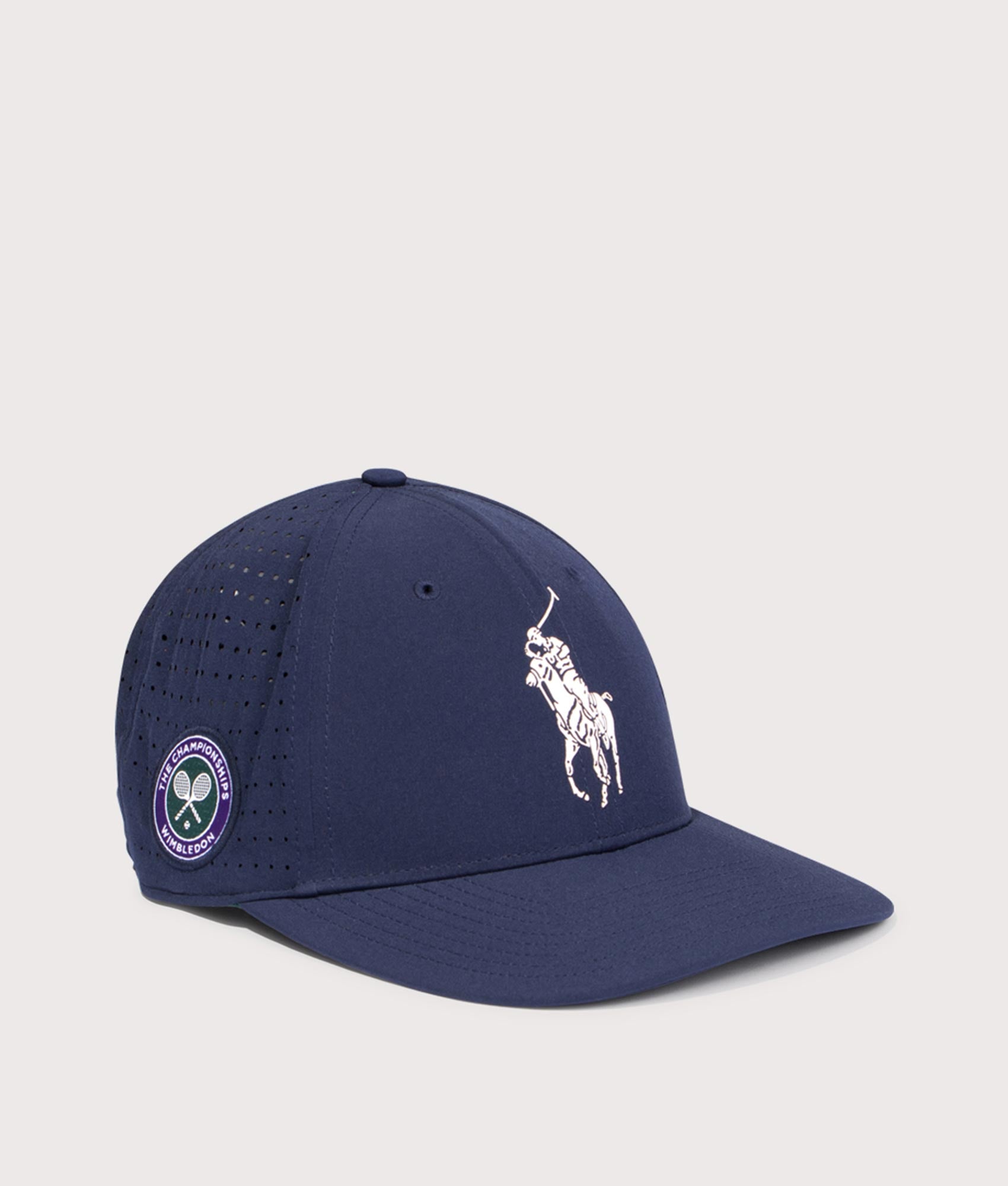 Wimbledon Sports Cap. Shot by EQVVS. Front angled shot.