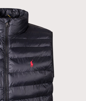 The Colden Packable Vest. Shot by EQVVS. Detail shot.