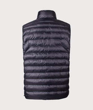 The Colden Packable Vest. Shot by EQVVS. Back shot.