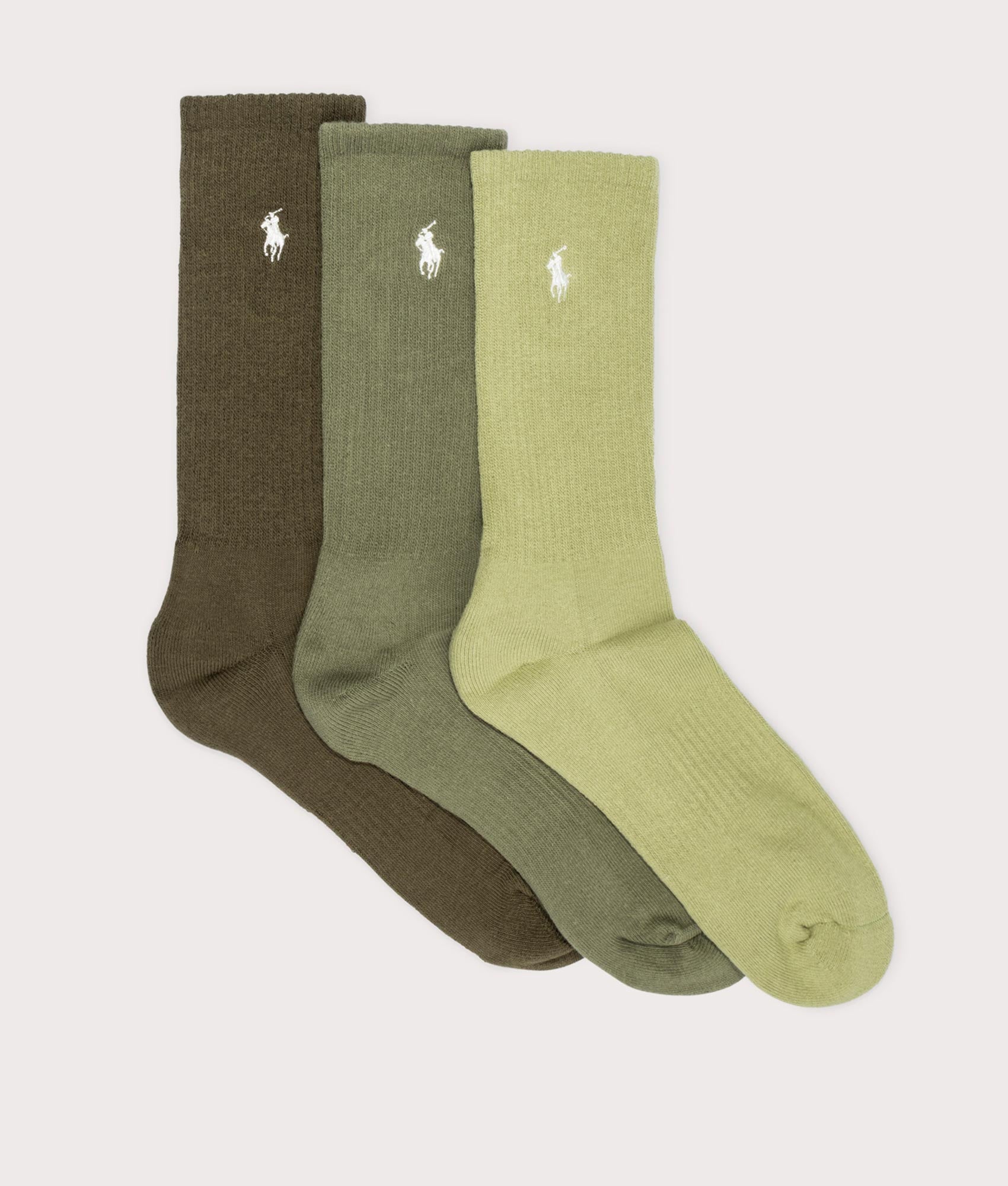 Three-Pack-of-Cotton-Blend-Crew-Socks-003-Light-Olive/CLS-DRB-Olive/DEF-Green-Polo-Ralph-Lauren-EQVVS