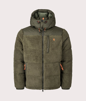 The Gorham Hybrid Down Jacket in Olive Polo Ralph Lauren EQVVS