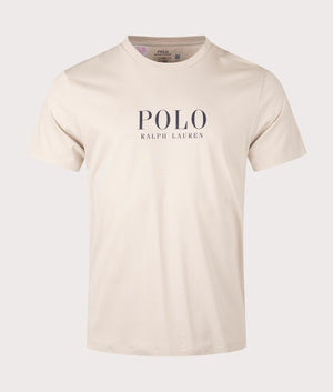 Lightweight Crew Neck T-Shirt in Stoneware Grey by Polo Ralph Lauren. EQVVS Shot. 