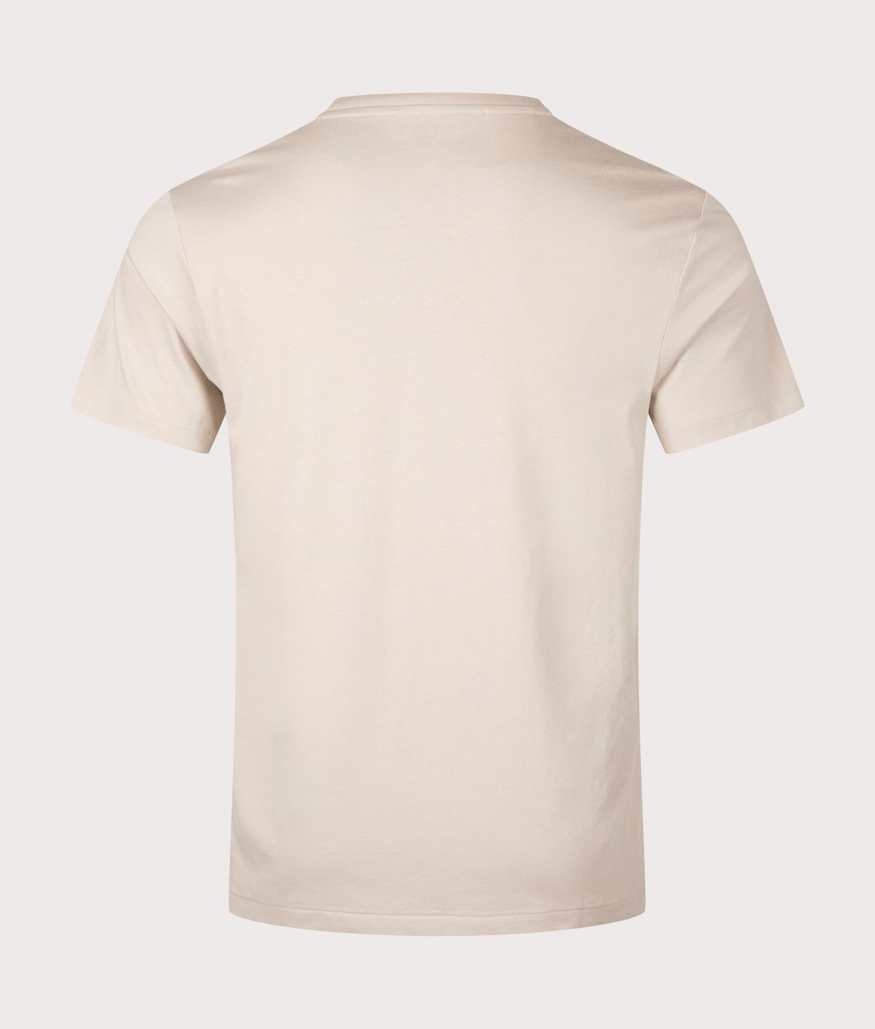 Lightweight Crew Neck T-Shirt in Stoneware Grey by Polo Ralph Lauren. EQVVS Shot. 