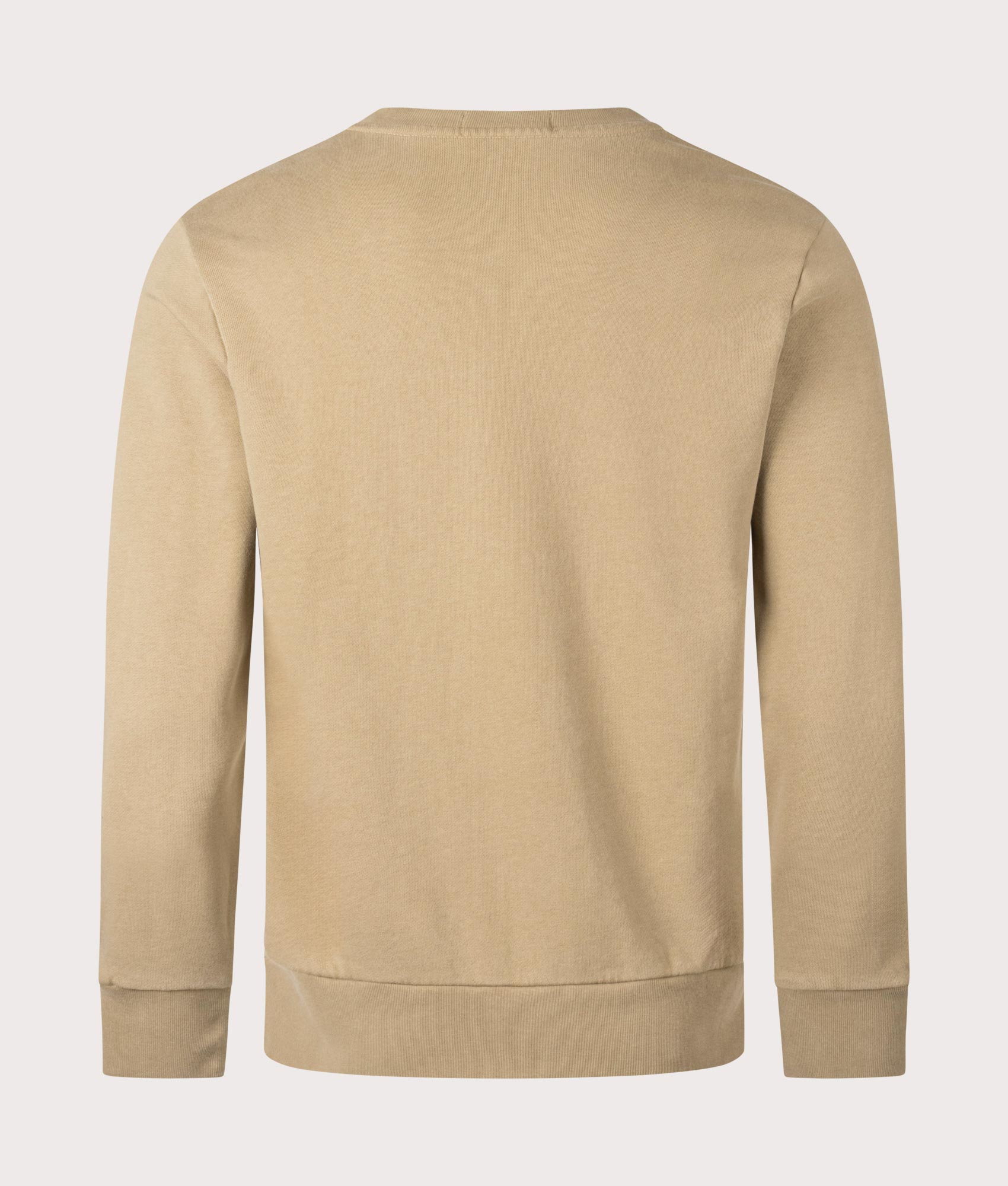 Loopback Sweatshirt in Desert Khaki by Polo Ralph Lauren. Shot at EQVVS Reverse image. 