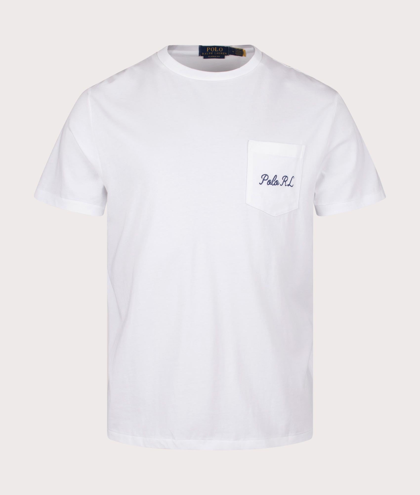 Classic Fit Polo Bear T-Shirt in White by Polo Ralph Lauren. EQVVS Shot.