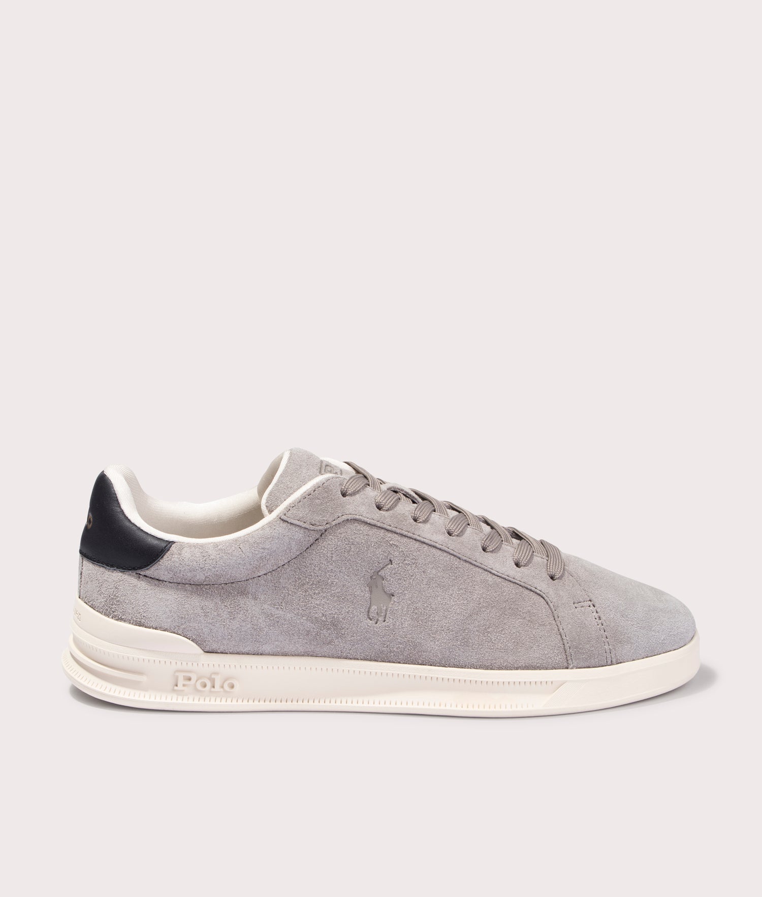 Heritage Court Sneakers in Earth Grey Polo Ralph Lauren EQVVS
