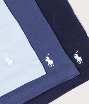 3 Pack Crewneck T-Shirt. Shot by EQVVS. Front detail shot.