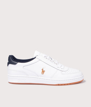 Court Leather Low-Top Sneakers. Shot by EQVVS. Side shot.