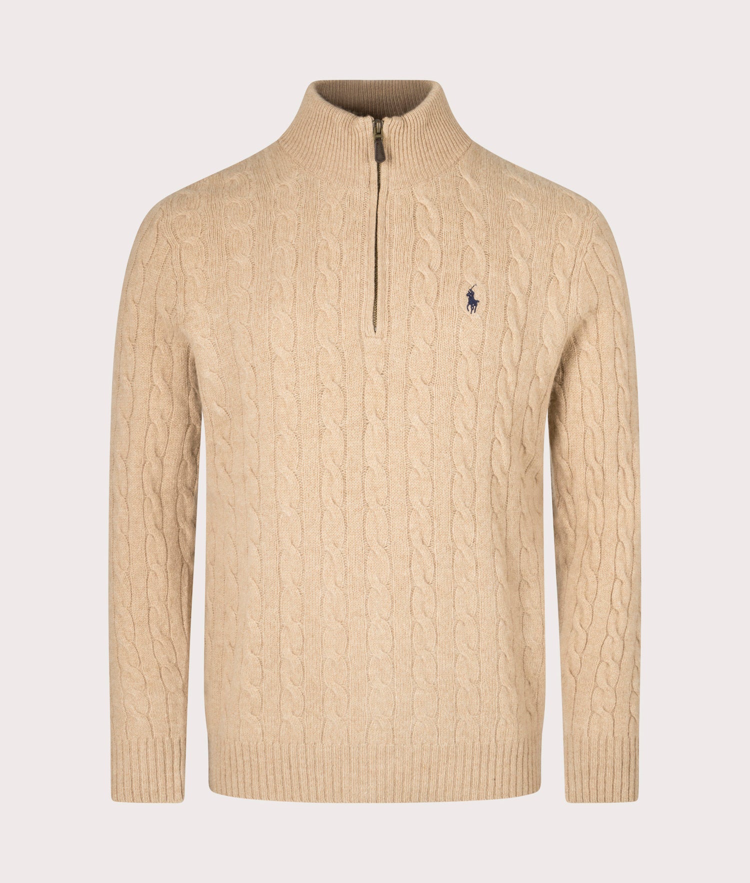 トップス ovy Wool Cashmere Warm Knit Polo トップス ovy Wool Cashmere Warm Knit Polo Cable-Knit