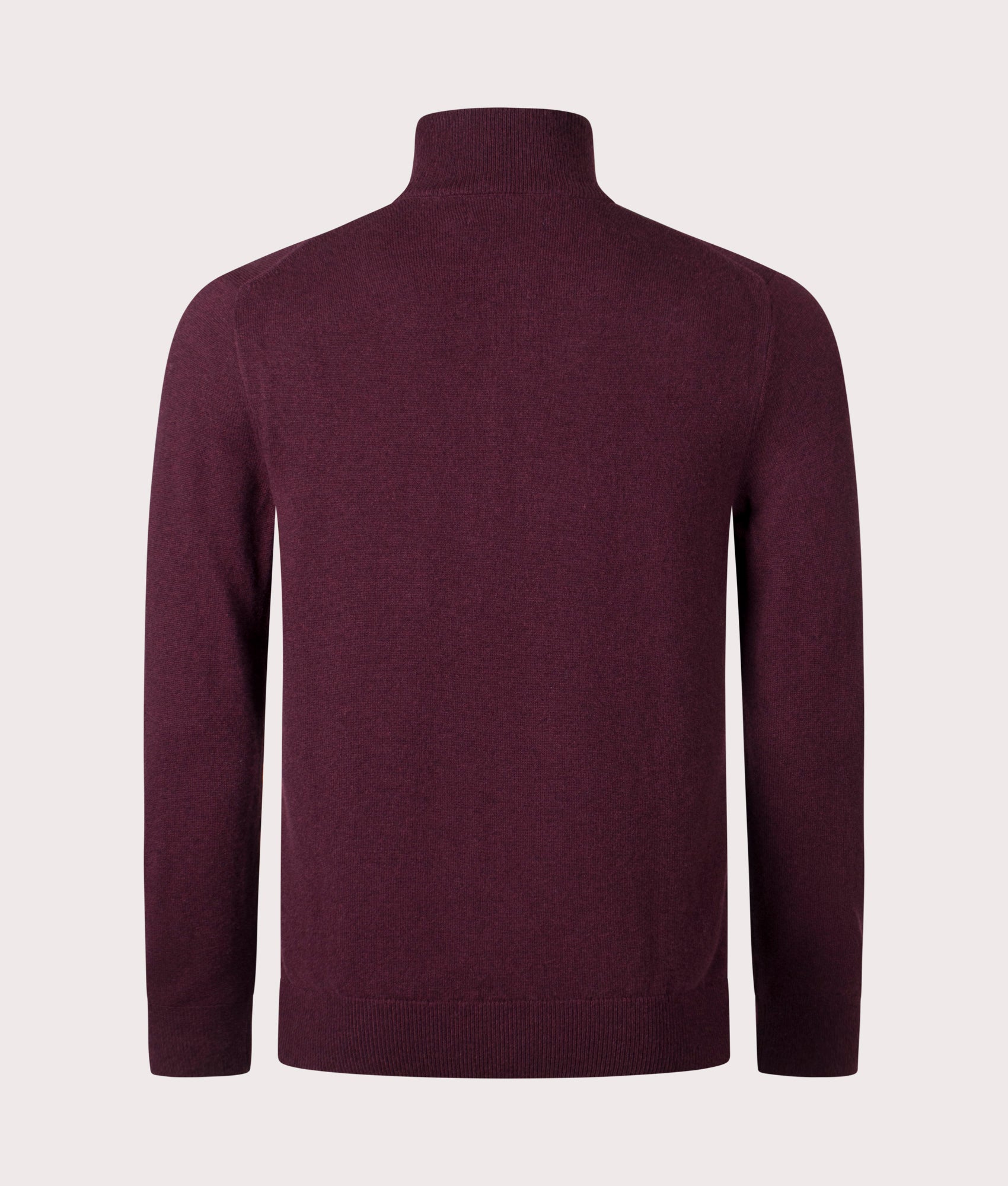 Merino Wool Quarter Zip Jumper
