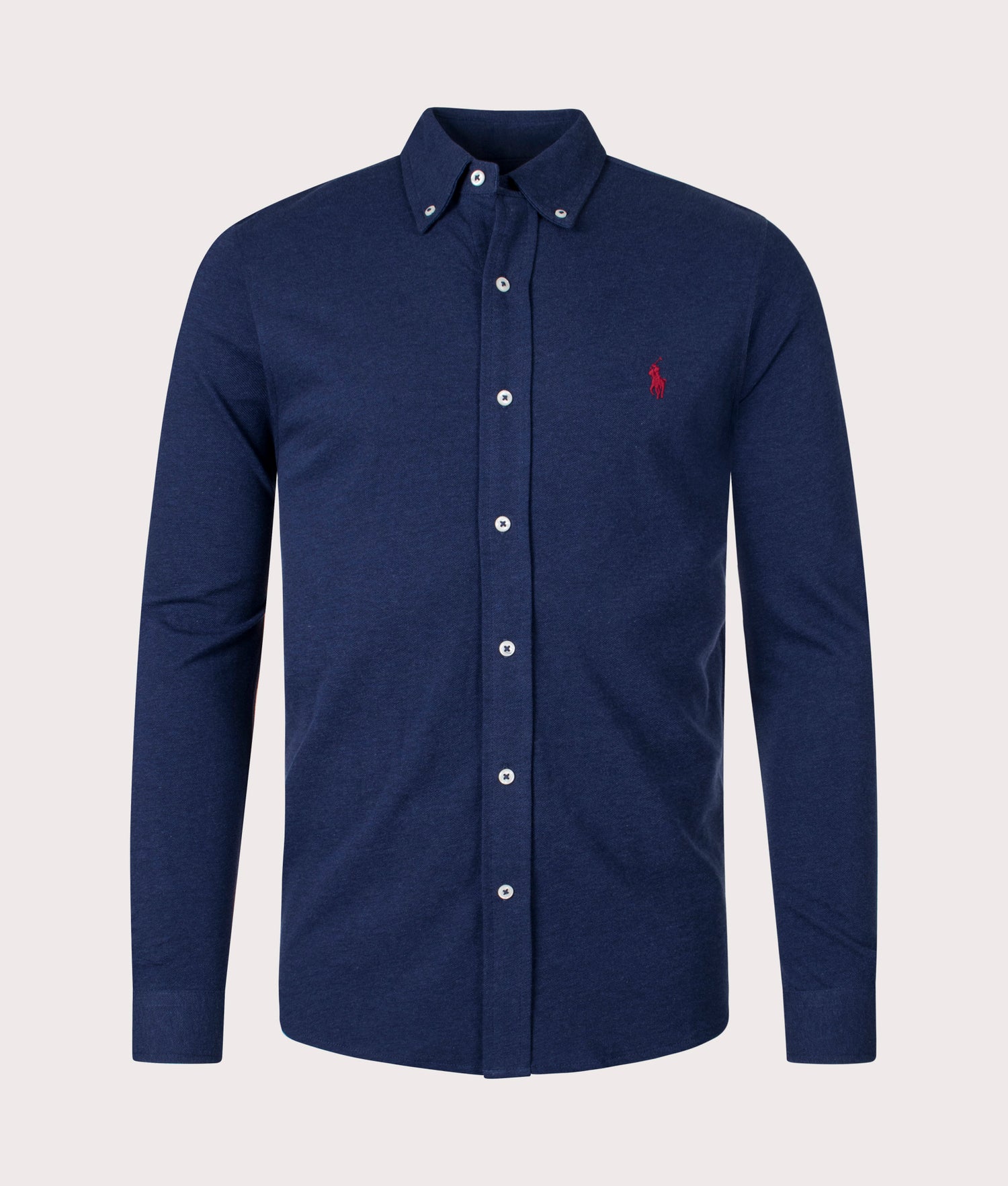 Mesh Shirt Spring Navy Heather | Polo Ralph Lauren | EQVVS