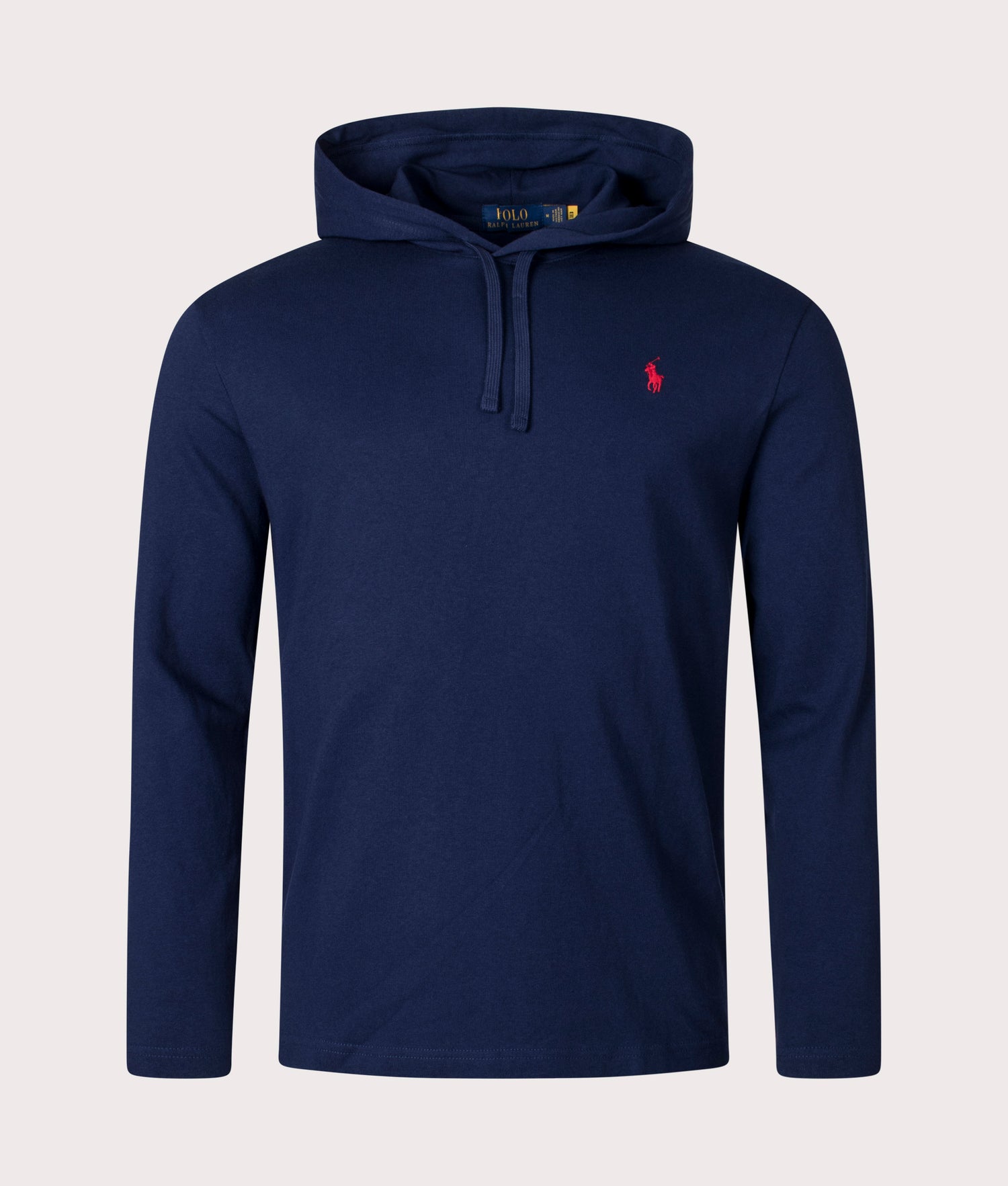 Jersey Lightweight Hoodie in Newport Navy | Polo Ralph Lauren | EQVVS