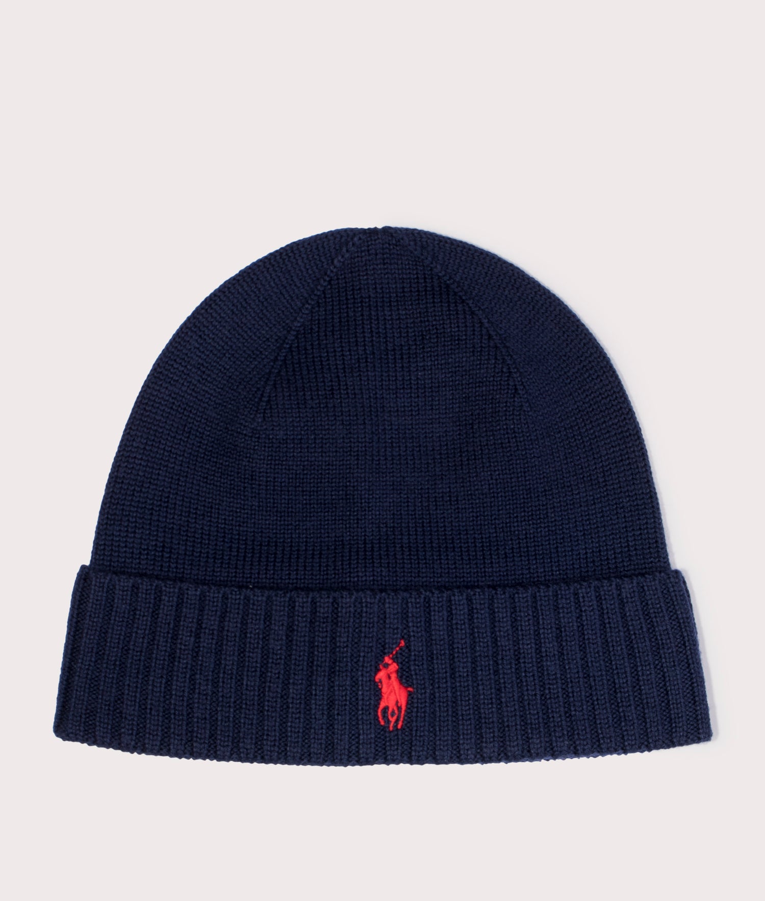 ralph lauren beanie hat navy