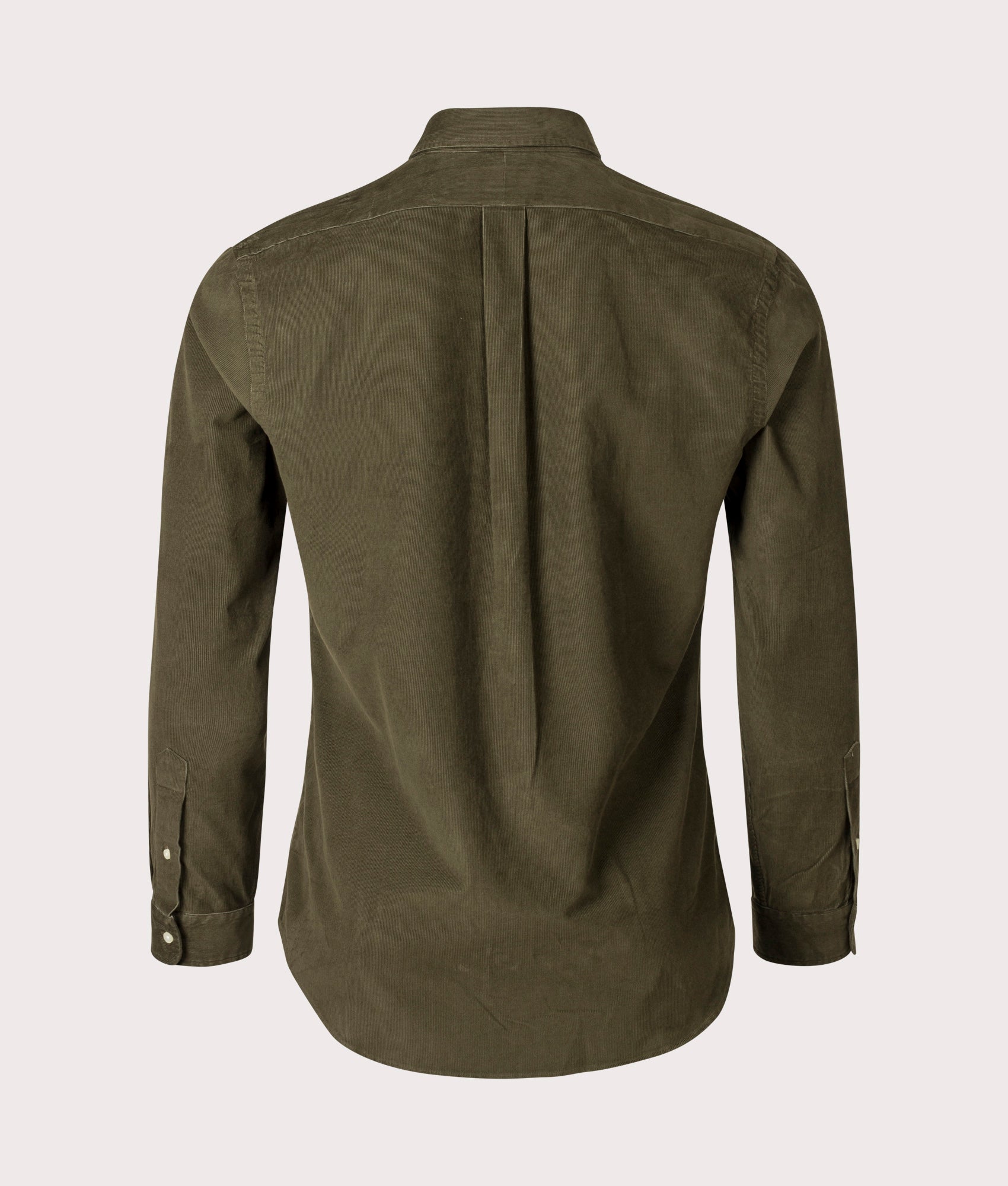 Custom-Fit-Corduroy-Shirt-Defender-Green-Polo-Ralph-Lauren-EQVVS-Back-Image
