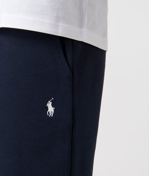 Polo Ralph Lauren Double Knit Athletic Sweat Shorts Aviator Navy Detail Shot EQVVS