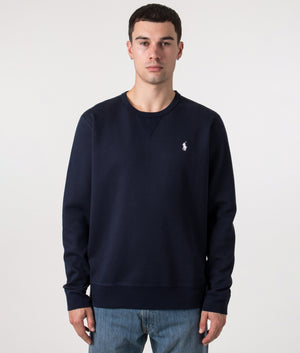 Double-Knit-Sweatshirt-Aviator-Navy-Polo-Ralph-Lauren-Front-Model-Shot