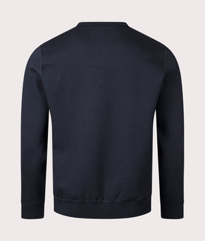 Polo Ralph Lauren Double Knit Sweatshirt in Polo Black Back Shot at EQVVS