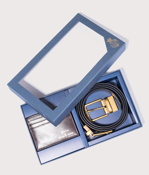 Metal-Foil-Belt-and-Card-Holder-Giftbox-Brown-Polo-Ralph-Lauren-EQVVS