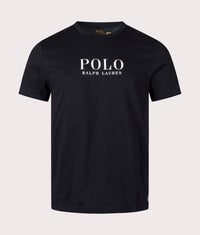 Lightweight Logo Crew Neck T-Shirt: 004 Polo Black 