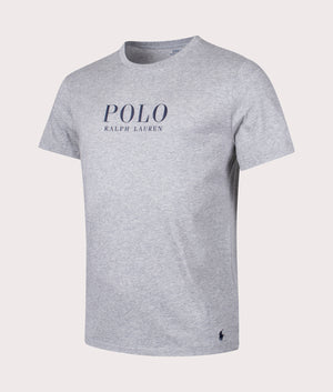 Polo Ralph Lauren Lightweight Crew Neck T-Shirt Grey Heather Side Shot  EQVVS