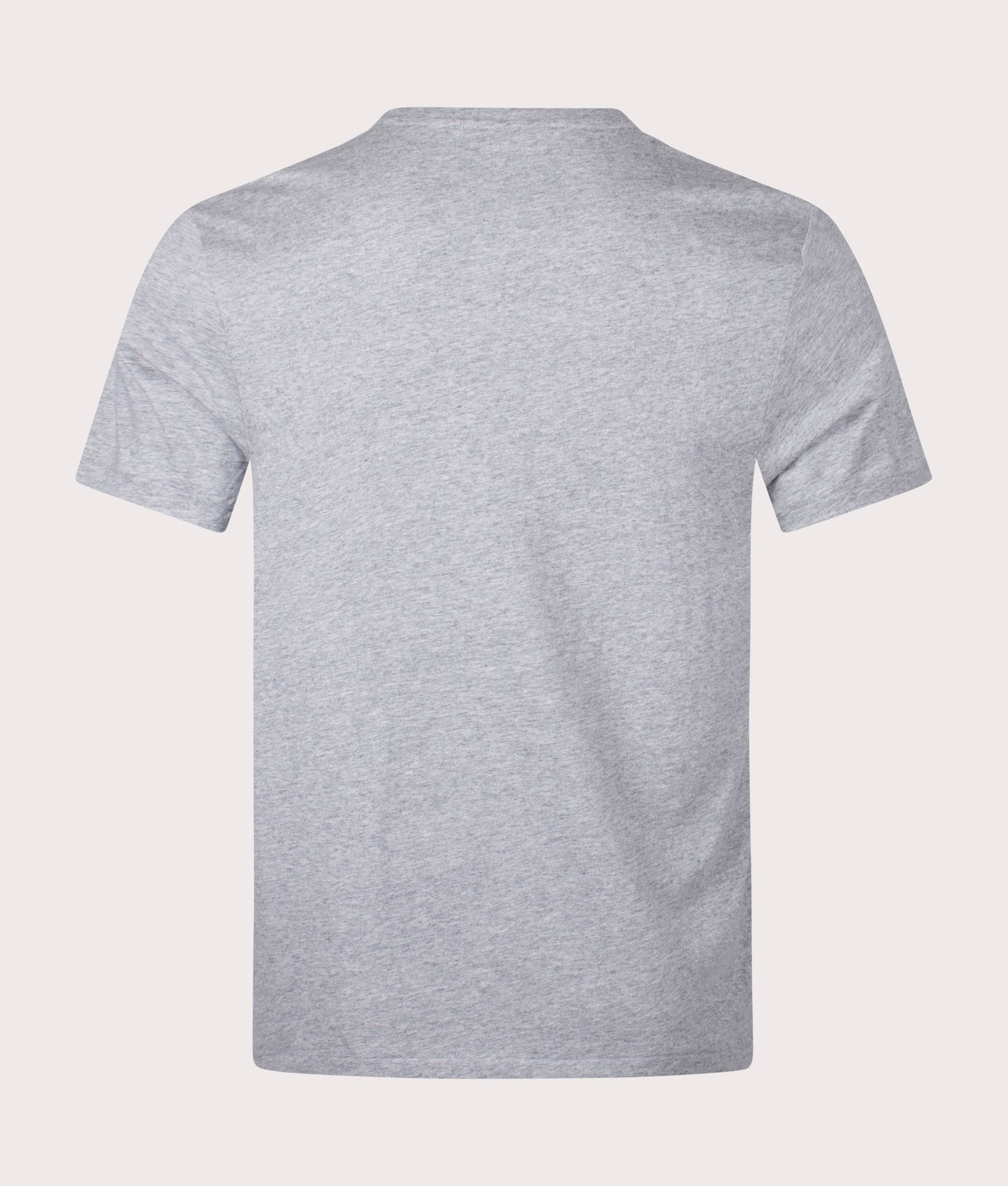 Polo Ralph Lauren Lightweight Crew Neck T-Shirt Grey Heather Back Shot  EQVVS