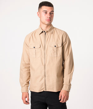 Classic-Fit-Zip-Through-Oxford-Sport-Overshirt-Surrey-Tan-Polo-Ralph-Lauren-EQVVS