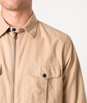 Classic-Fit-Zip-Through-Oxford-Sport-Overshirt-Surrey-Tan-Polo-Ralph-Lauren-EQVVS