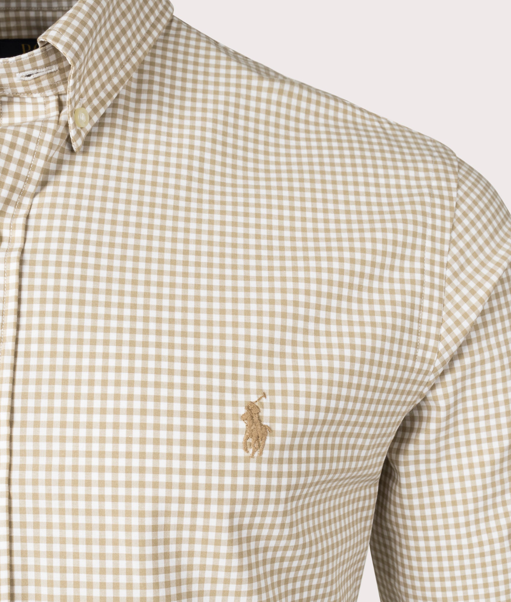 Slim-Fit-Gingham-Stretch-Poplin-Shirt-Loft-Vintage-Khaki/White-Polo-Ralph-Lauren-EQVVS