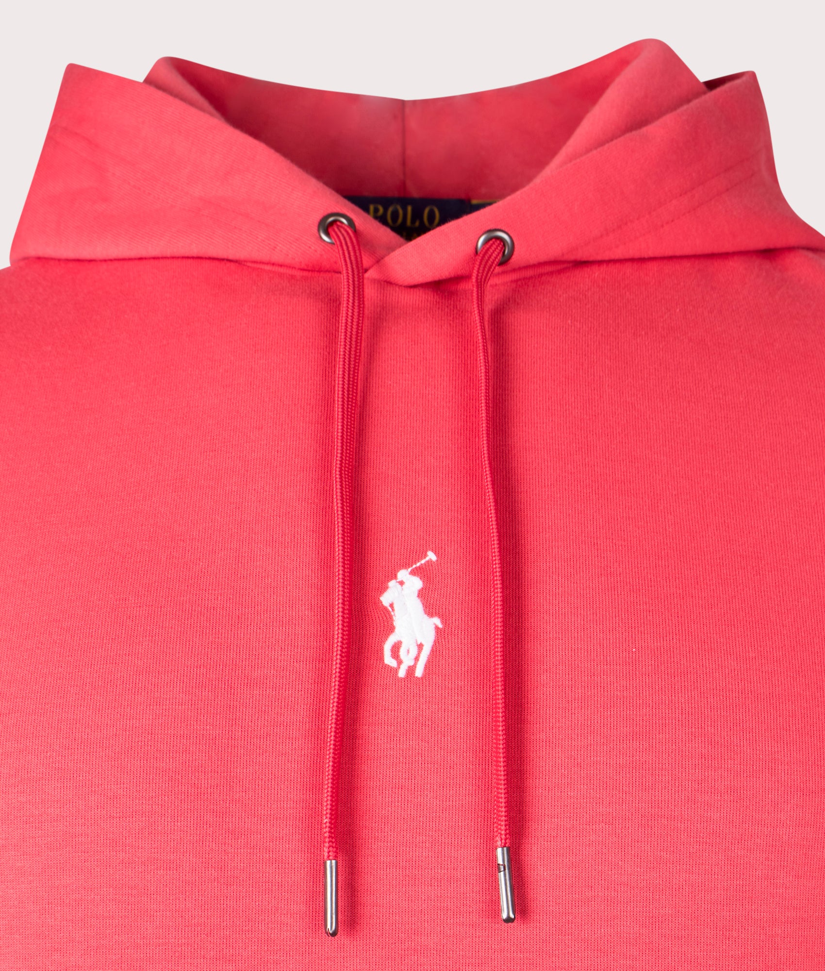 Double-Knit Hoodie in Starboard Red | Polo Ralph Lauren | EQVVS