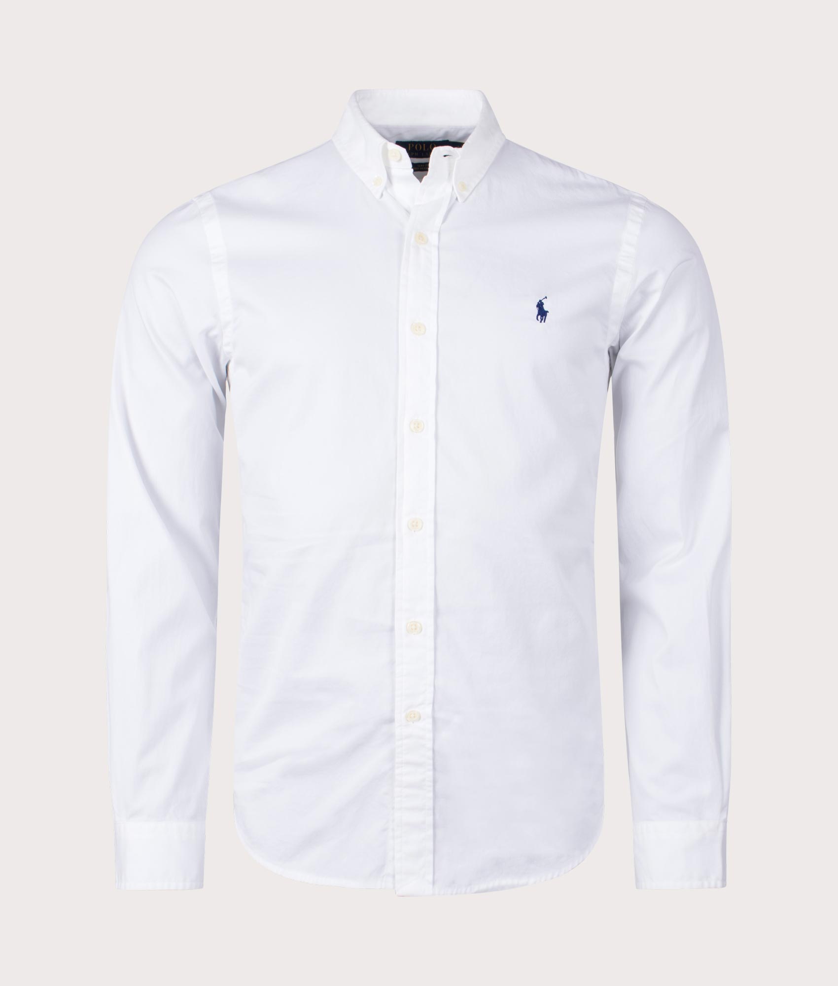 Slim-Fit-Twill-Sport-Shirt-White-Polo-Ralph-Lauren-EQVVS