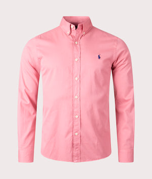 Slim-Fit-Twill-Sport-Shirt-006-Desert-Rose-Polo-Ralph-Lauren-EQVVS-Front-Image 