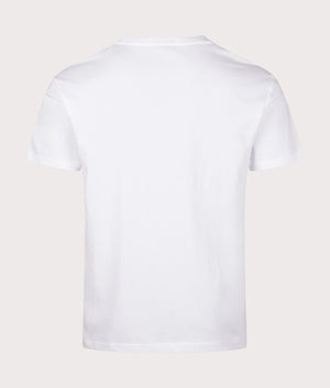 Polo Bear Jersey T-Shirt in White Denim Bear by Ralph Lauren. EQVVS Back Shot.