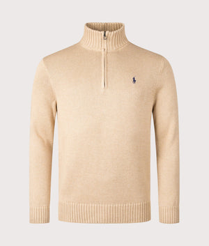 Lauren Cable Knit Sweater Polo Ralph Lauren Pullover Beige Mesh