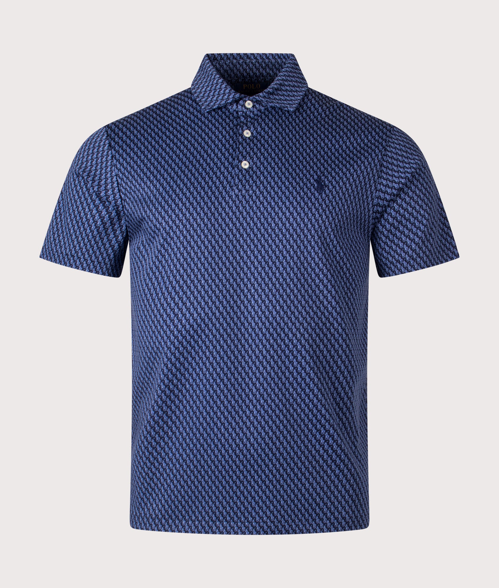 Custom Slim Fit Polo Pony Polo Shirt. Shot by EQVVS. Front shot.