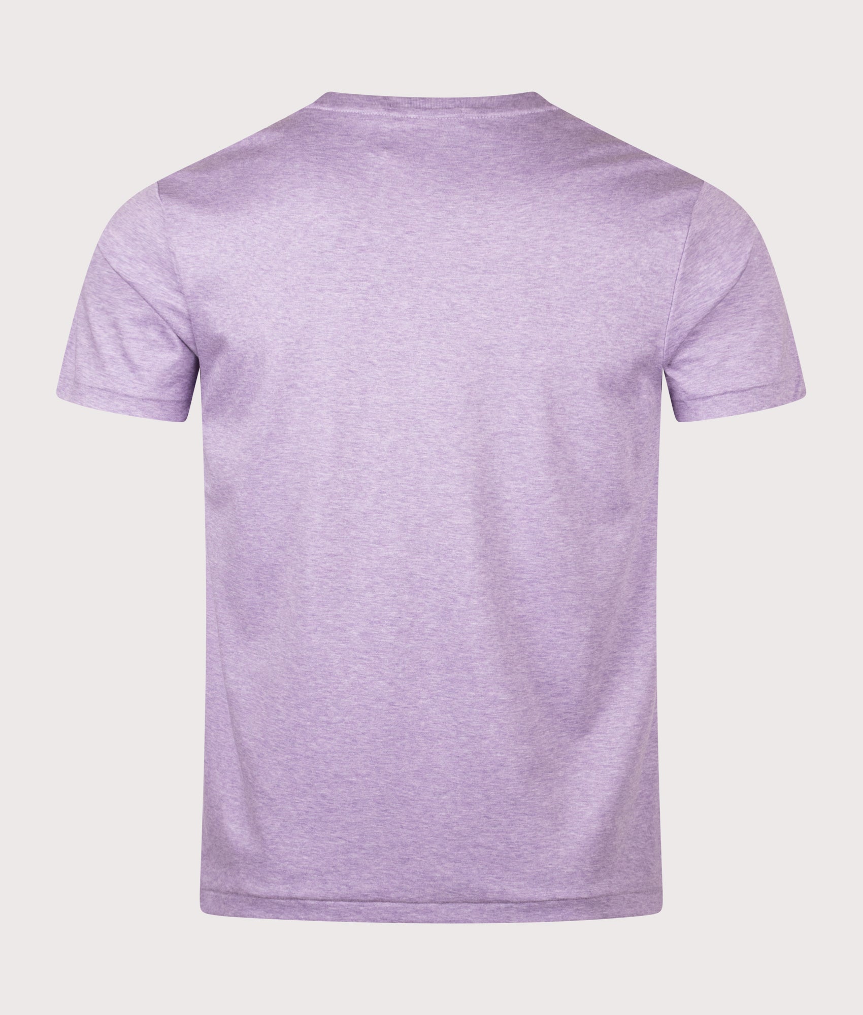 Custom Slim Fit Pima T-Shirt in Amethyst Heather | 100% Cotton | Polo Ralph Lauren | EQVVS | Back shot 