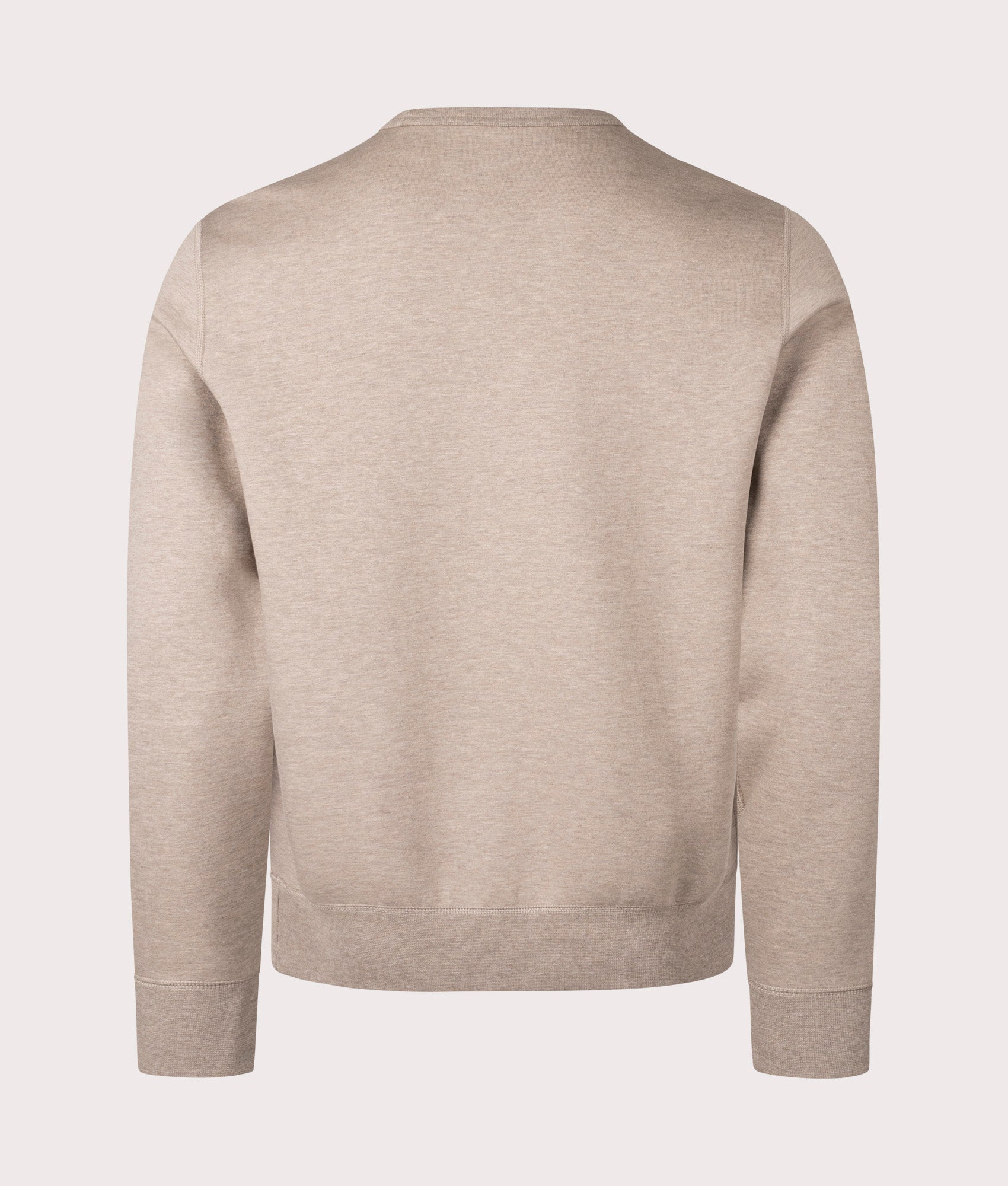 Ralph Lauren, Double-Knit Sweatshirt, Adirondack Heather, Eqvvs Menswear, back shot angle
