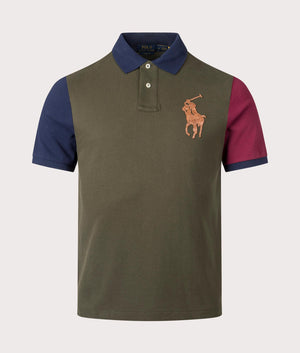ClassicLeather-Pony Mesh Polo in Armadillo Ralph Lauren EQVVS