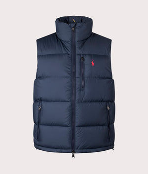 Gorham Down Gilet in Collection Navy | Polo Ralph Lauren | EQVVS | Front shot 