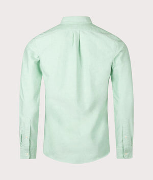 Polo Ralph Lauren Slim Fit Oxford Shirt in Summer Emerald | EQVVS Polo Ralph Lauren Slim Fit Oxford Shirt in Summer Emerald | EQVVS