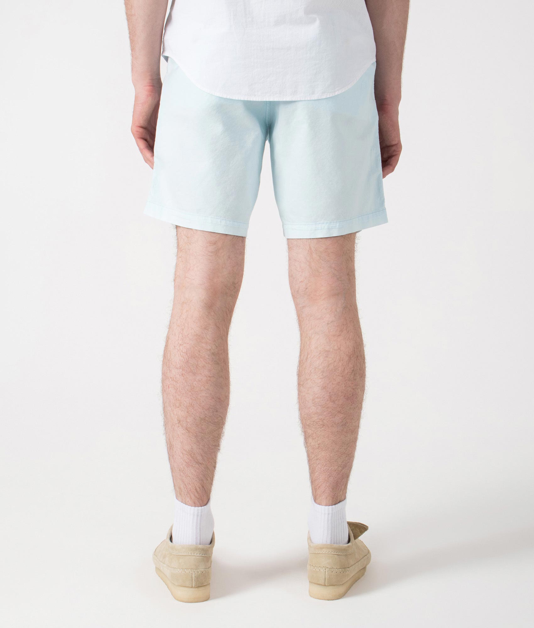 8-Inch Polo Prepster Mineral-Dyed Shorts. Shot by EQVVS. Back shot.