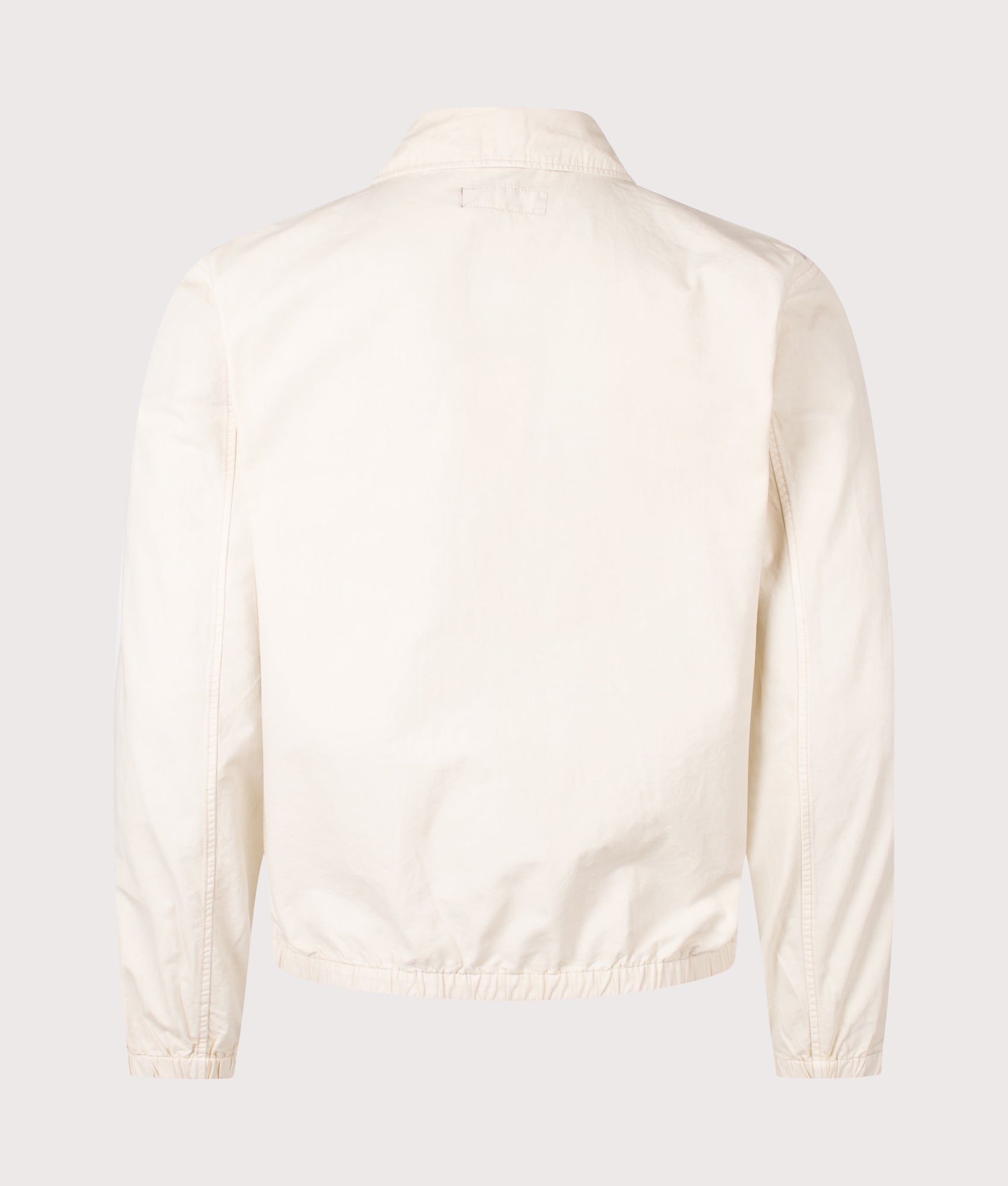 Polo Ralph Lauren The Bayport Mineral-Dyed Poplin Jacket in Natural . Shot at EQVVS. Back shot 