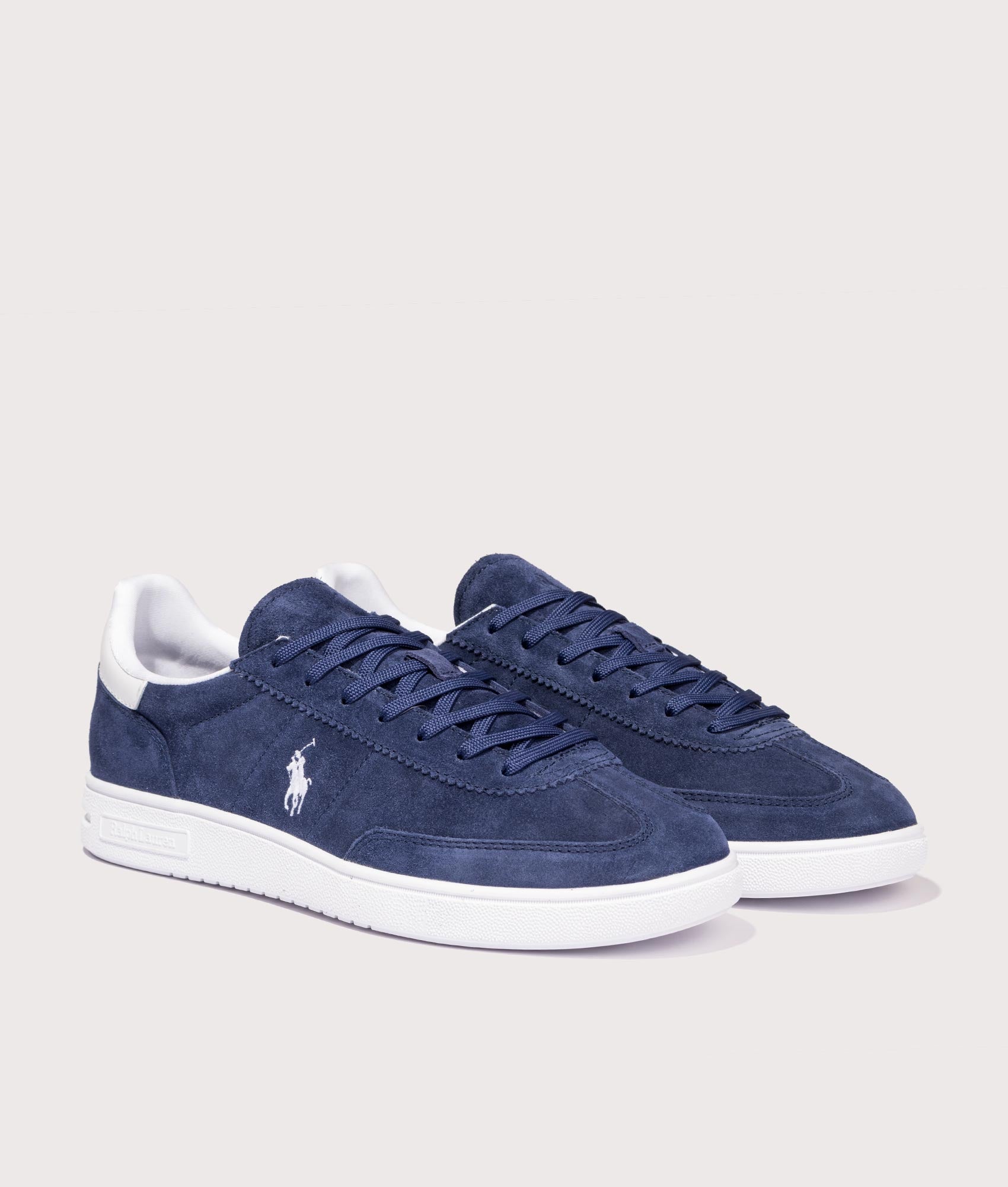 Bedford Suede Sneakers. Shot by EQVVS. Front angled shot.