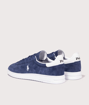 Bedford Suede Sneakers. Shot by EQVVS. Back angled shot.