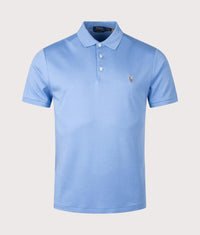 Custom Slim Fit Soft Cotton Polo Shirt: 160 Sky Blue 