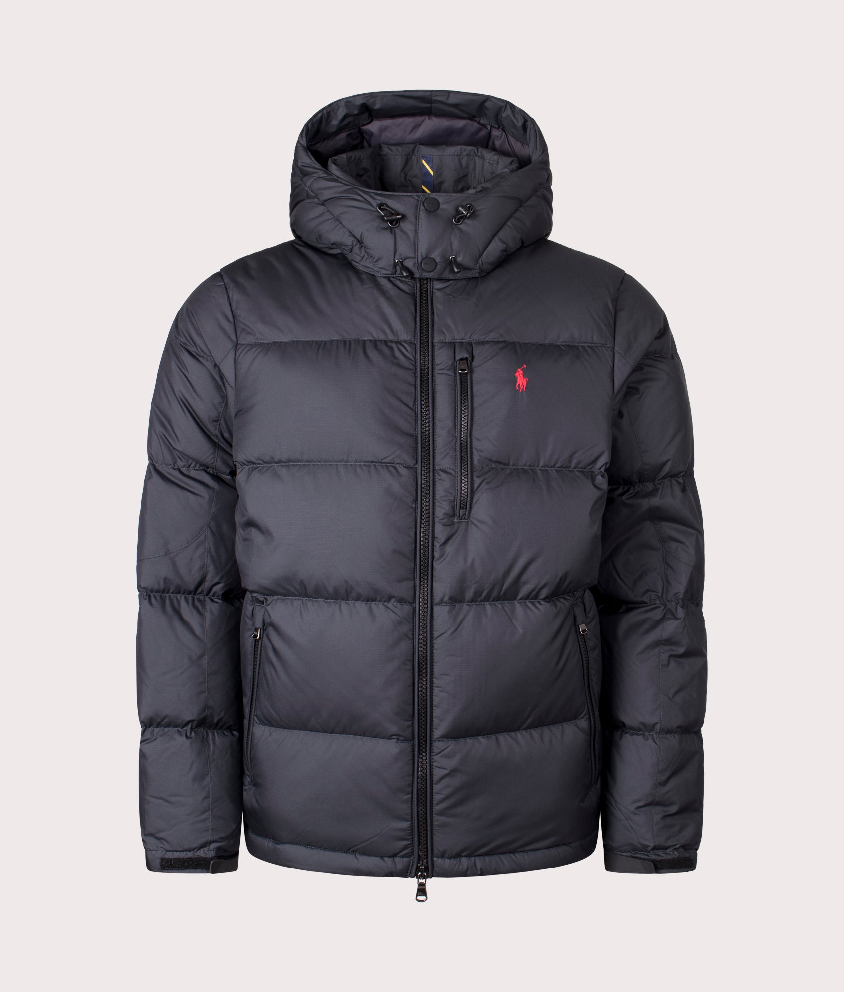 Gorham Down Jacket in Polo Black | Polo Ralph Lauren | EQVVS | Front shot 