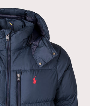 Gorham Down Jacket in Collection Navy | Polo Ralph Lauren | EQVVS | Detail shot 