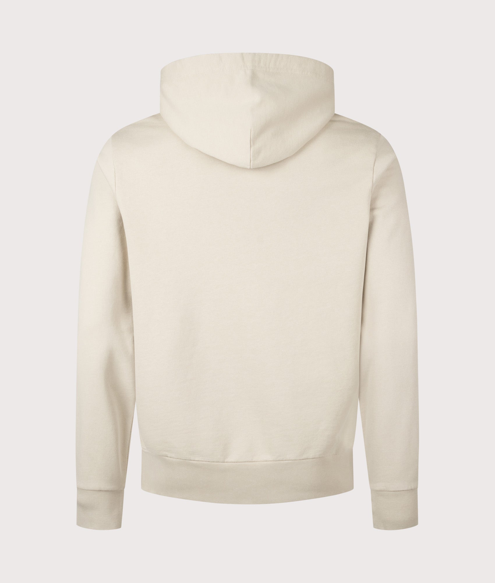 Loopback Fleece Hoodie. Shot by EQVVS. Back shot.